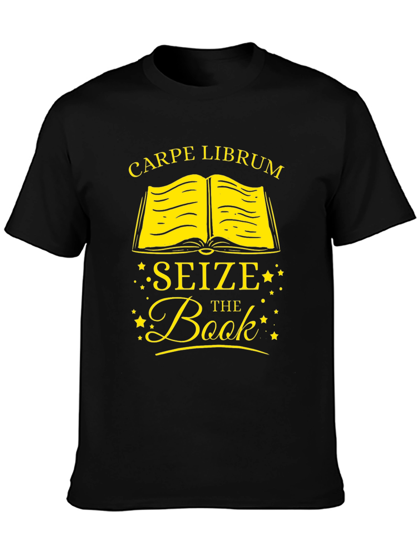 Carpe Librum T-Shirt - Seize The Book! Cotton Tee