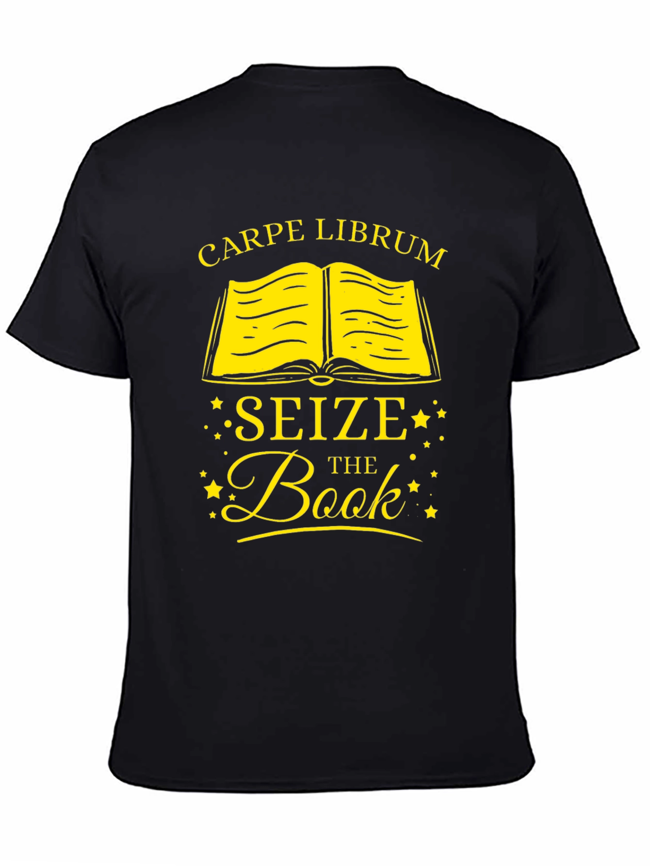 Carpe Librum T-Shirt - Seize The Book! Cotton Tee