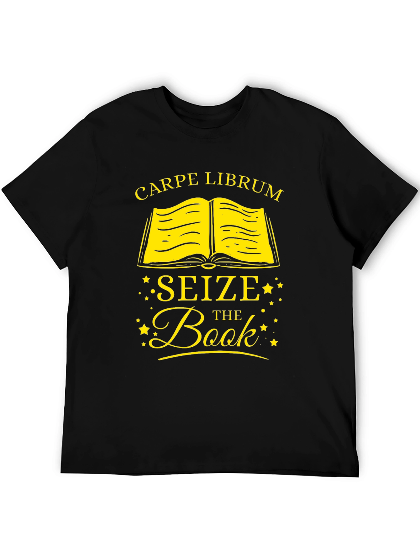 Carpe Librum T-Shirt - Seize The Book! Cotton Tee