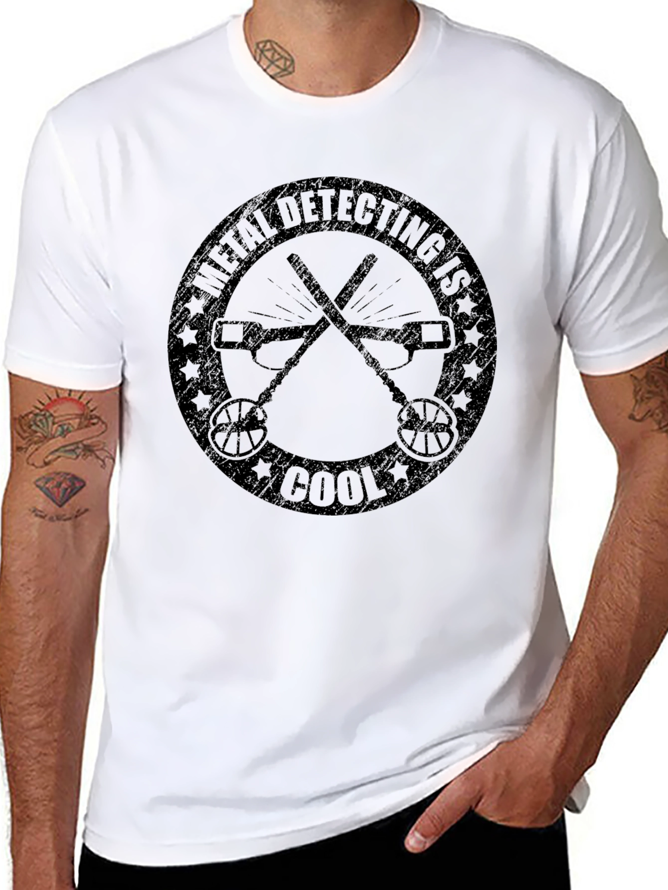 Metal Detecting Is Cool Graphic T-Shirt