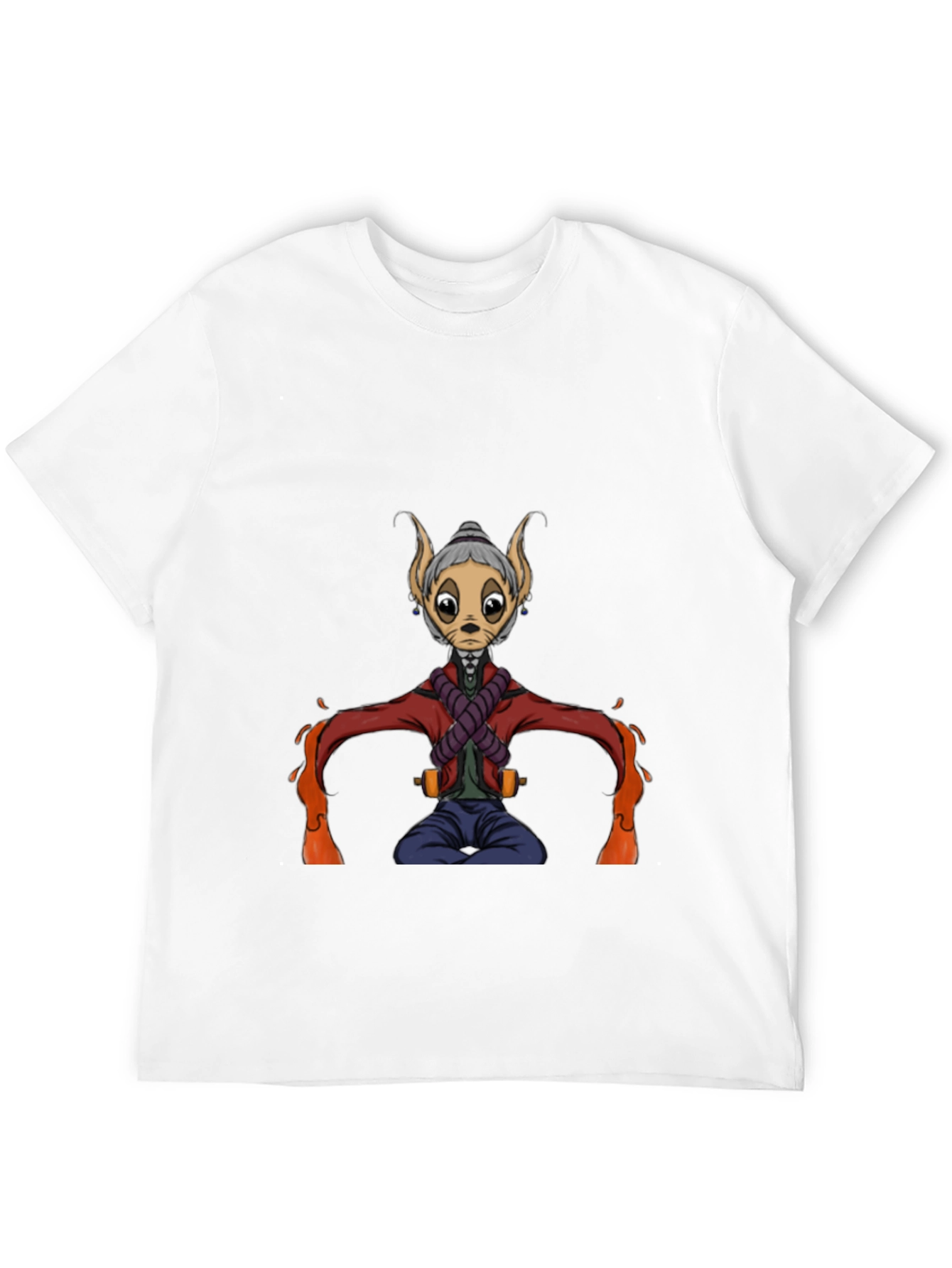 Character Graphic Black T-Shirt