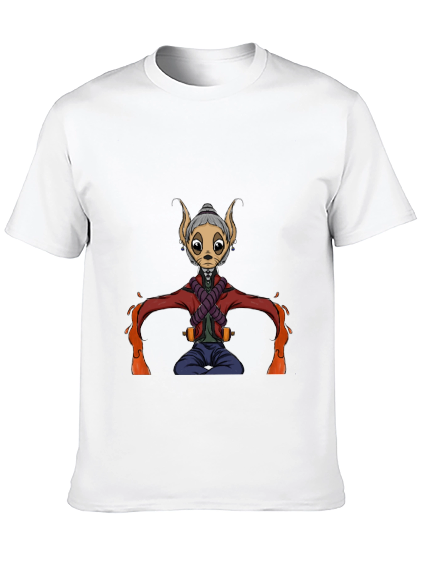 Character Graphic Black T-Shirt