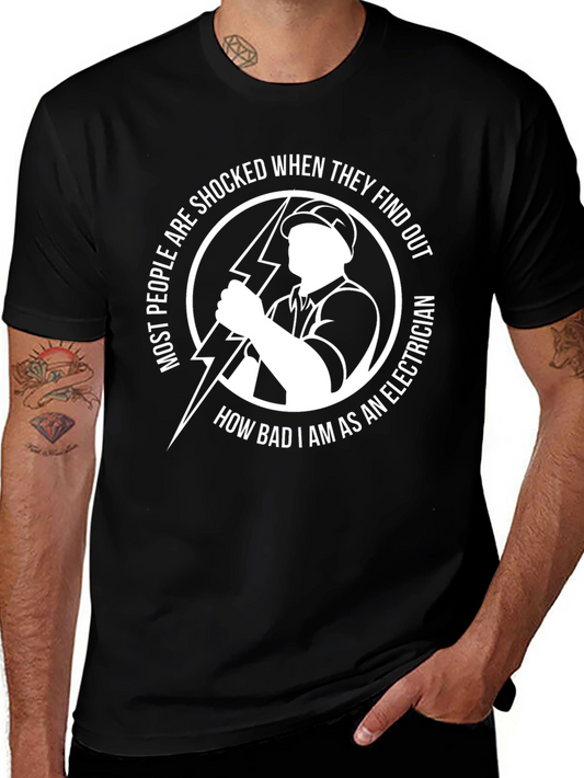 Electrician T-Shirt - Funny Gift Tee