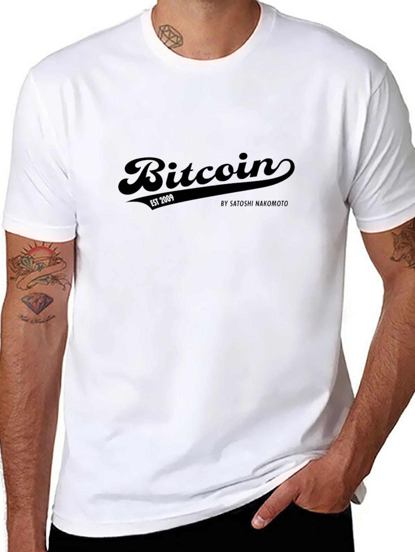 Bitcoin Est 2009 Satoshi Nakamoto T-Shirt