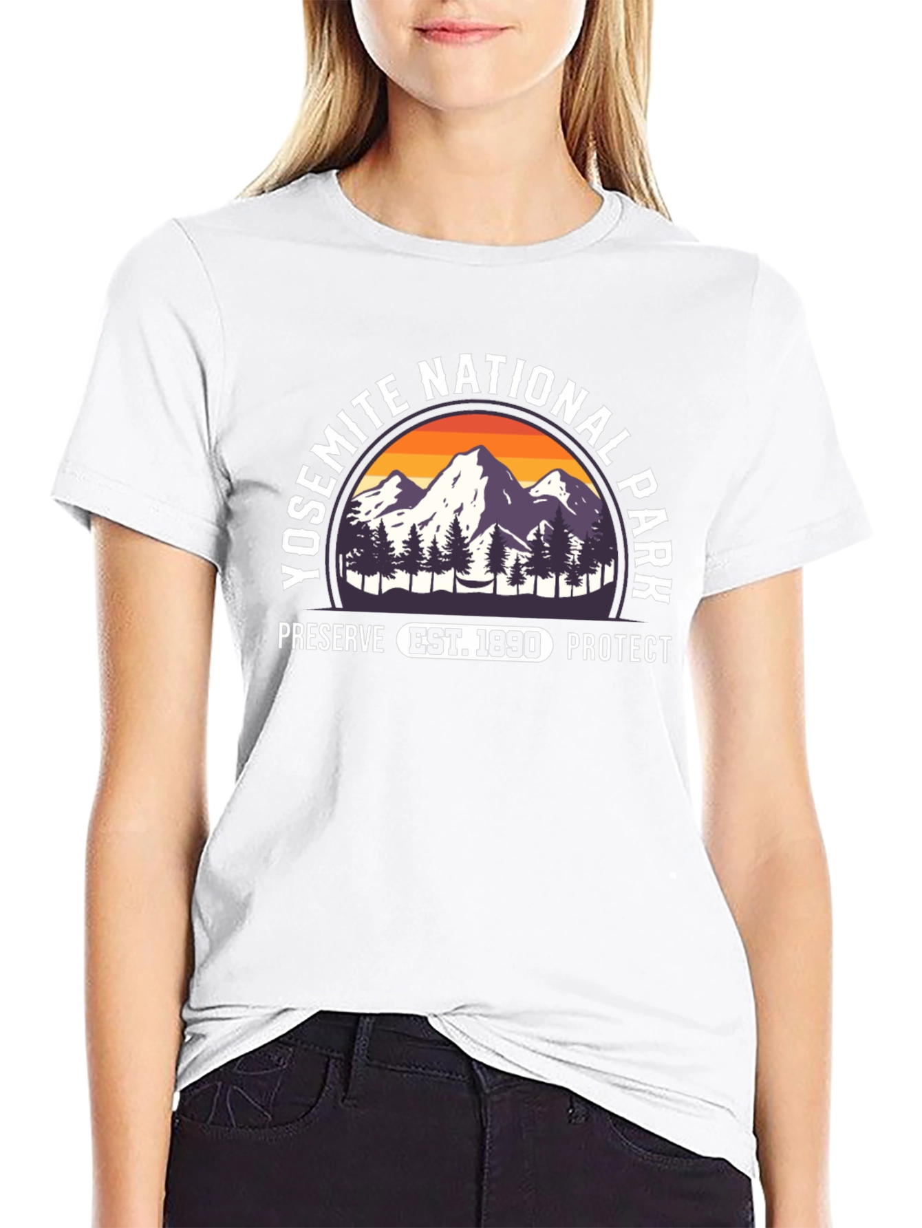Yosemite National Park Tee - Preserve & Protect
