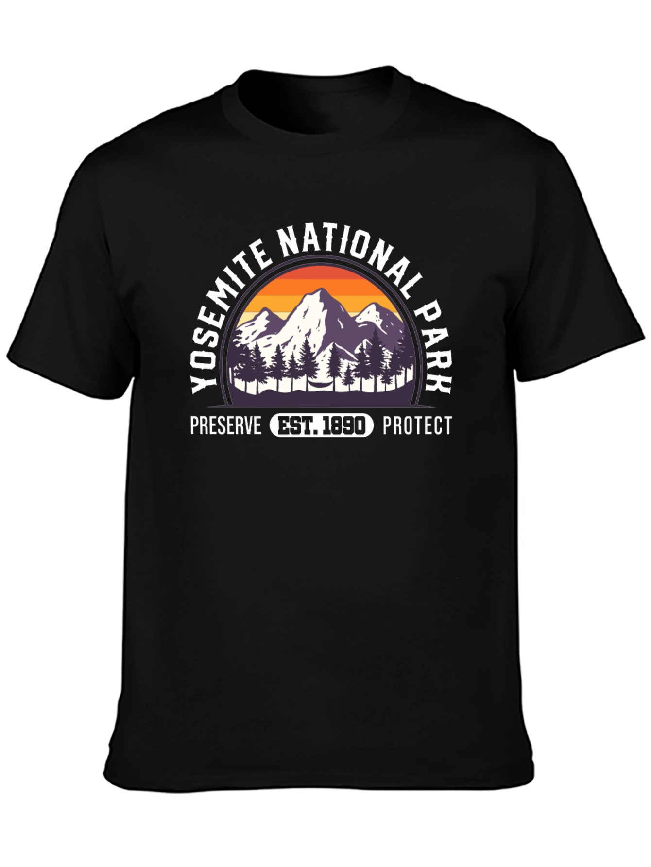 Yosemite National Park Tee - Preserve & Protect