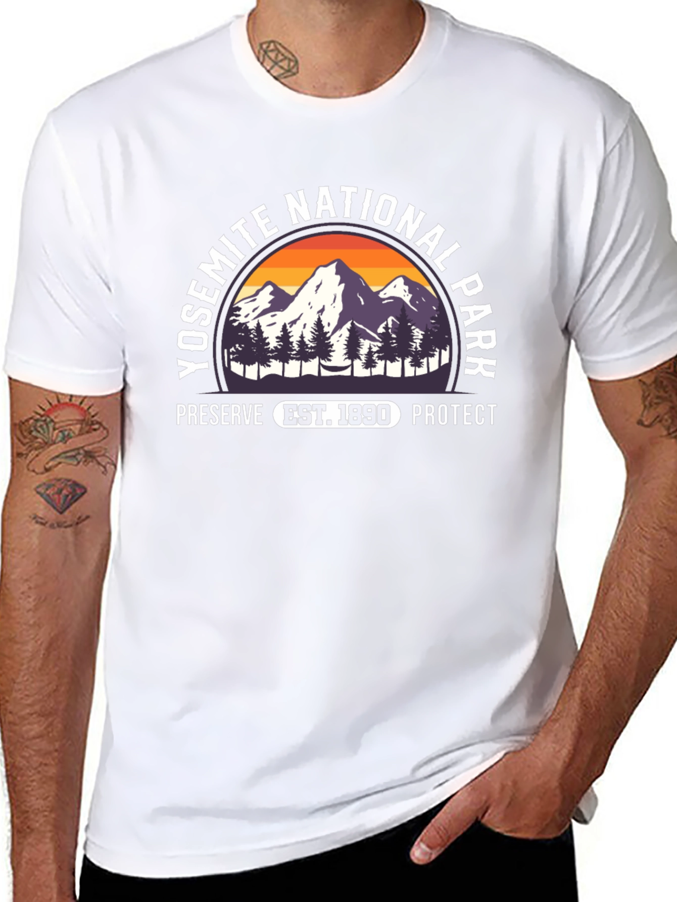Yosemite National Park Tee - Preserve & Protect