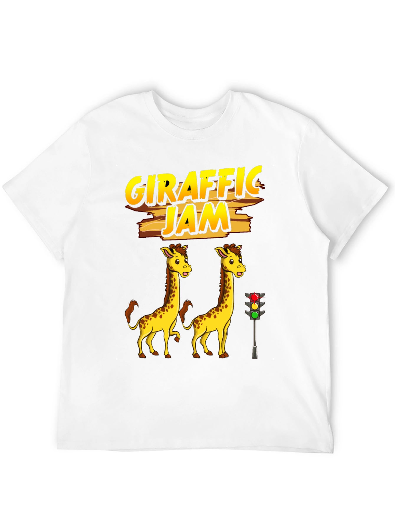 Girafffic Jam Tee - Funny Traffic Humor Shirt