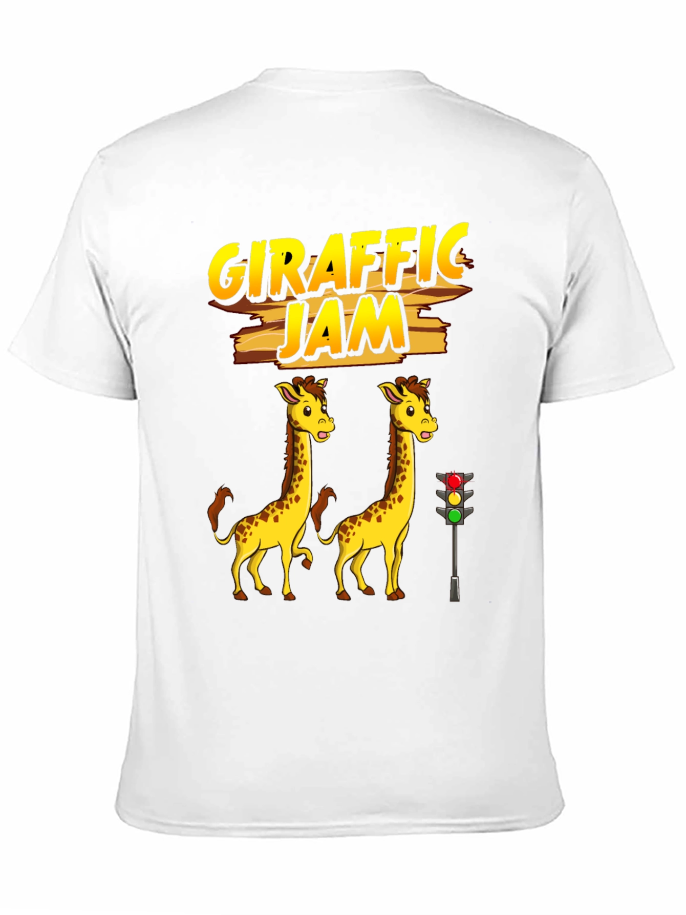 Girafffic Jam Tee - Funny Traffic Humor Shirt