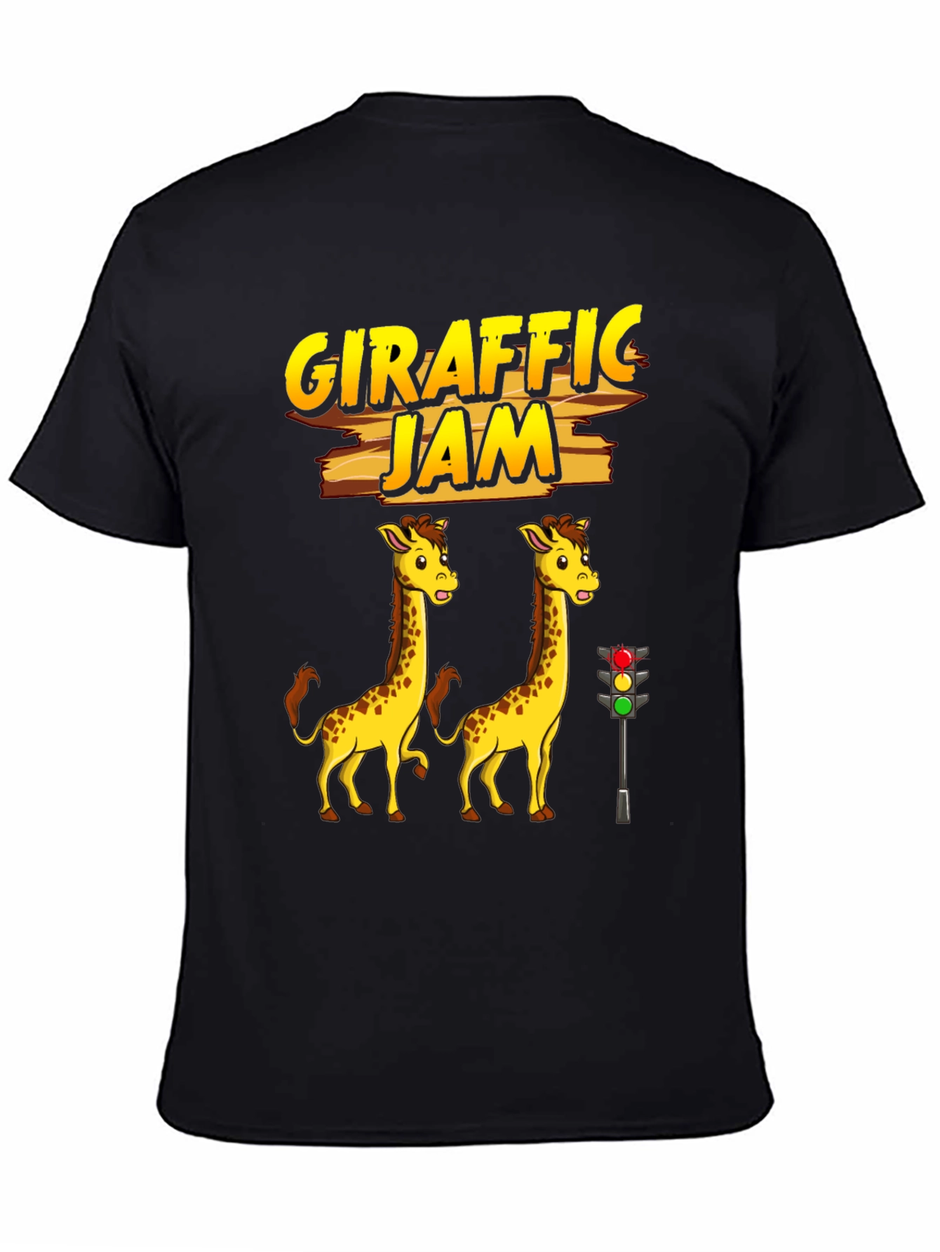 Girafffic Jam Tee - Funny Traffic Humor Shirt