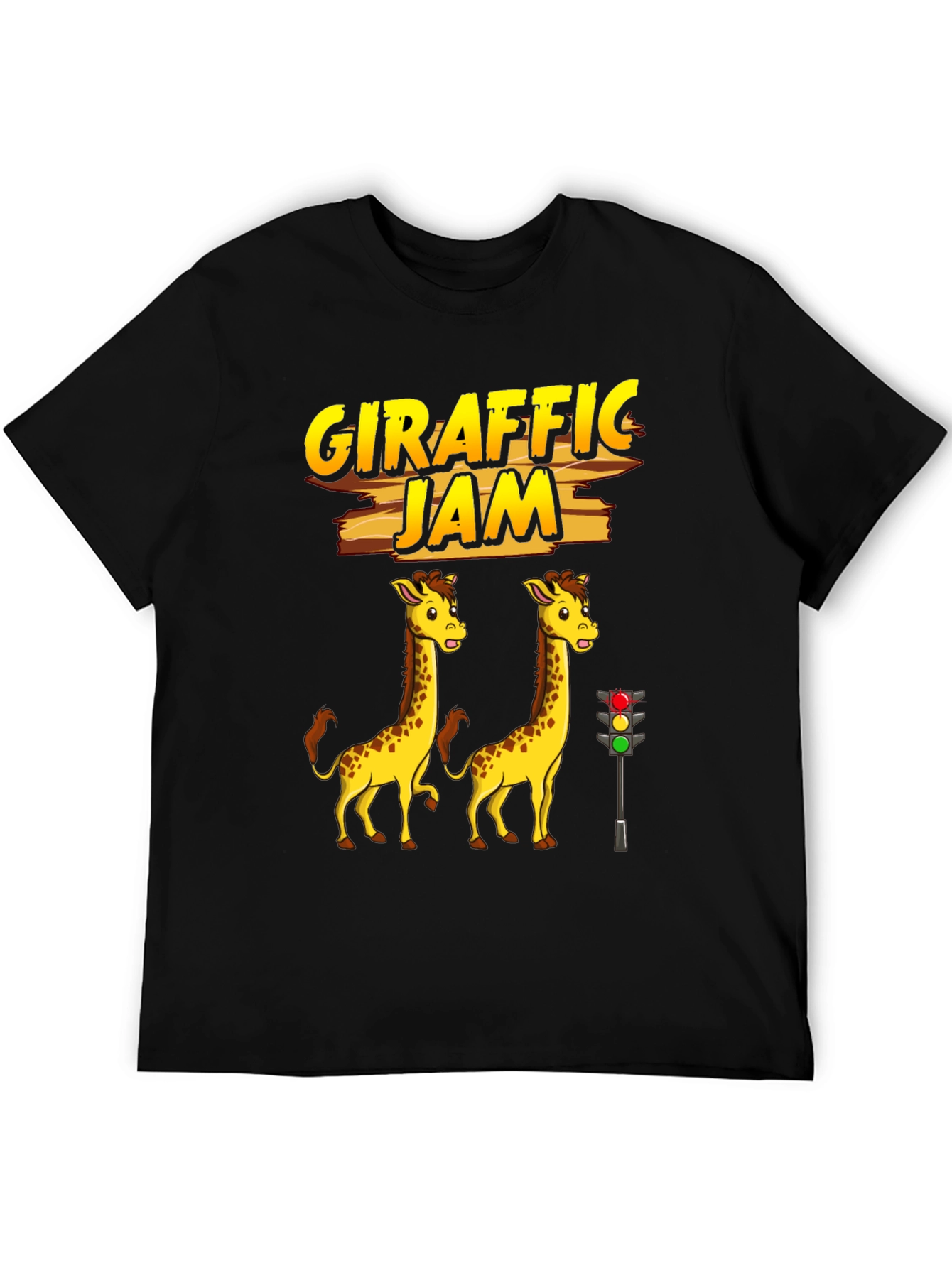 Girafffic Jam Tee - Funny Traffic Humor Shirt