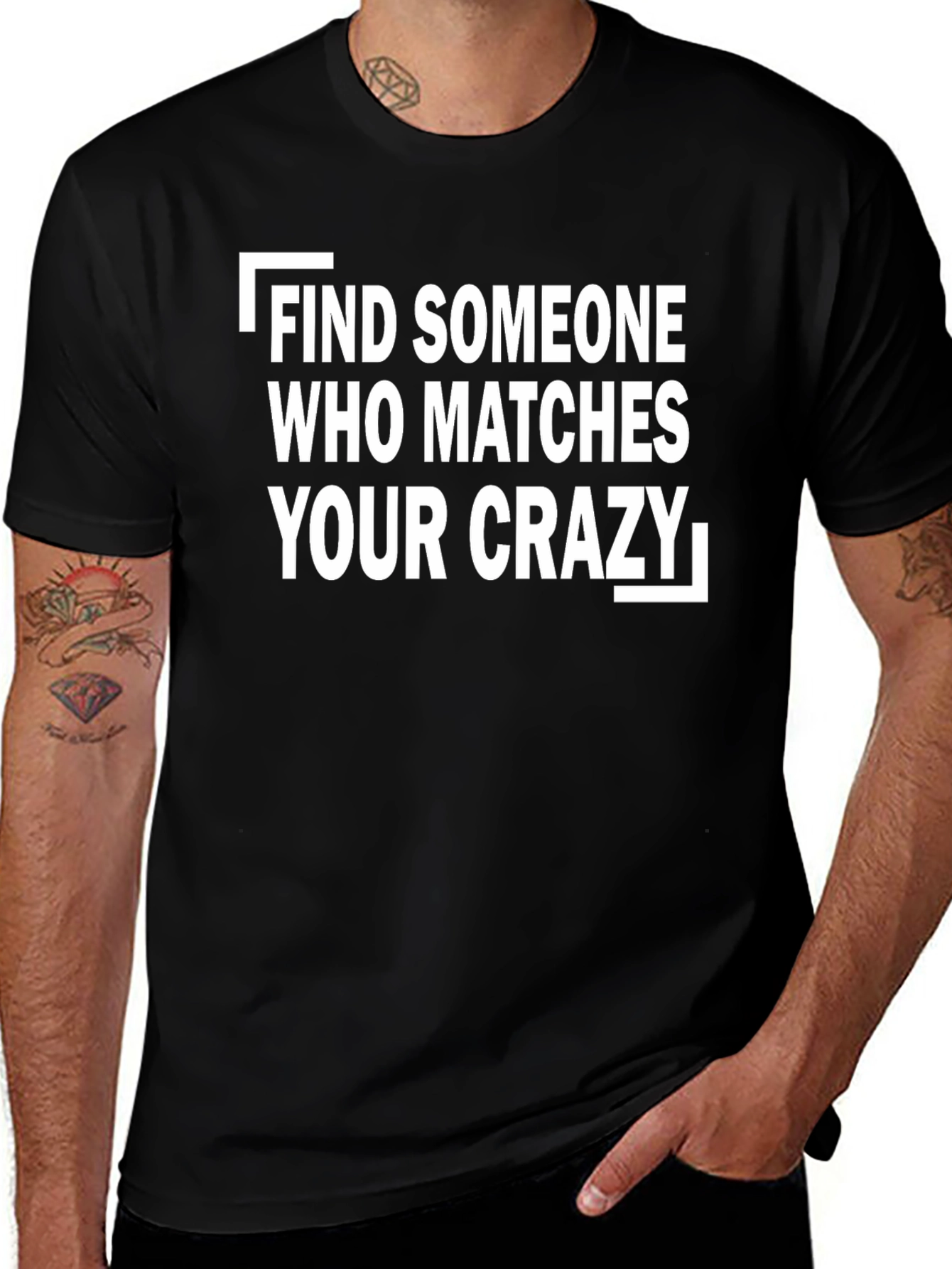 Find Your Crazy T-Shirt - Fun Graphic Tee