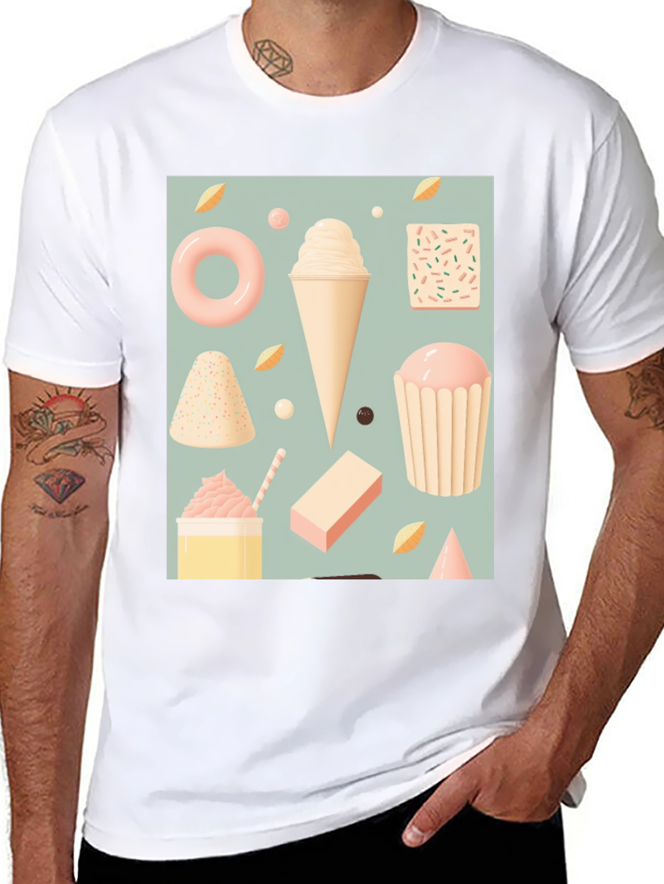 Sweet Treats T-Shirt - Stylish Graphic Tee