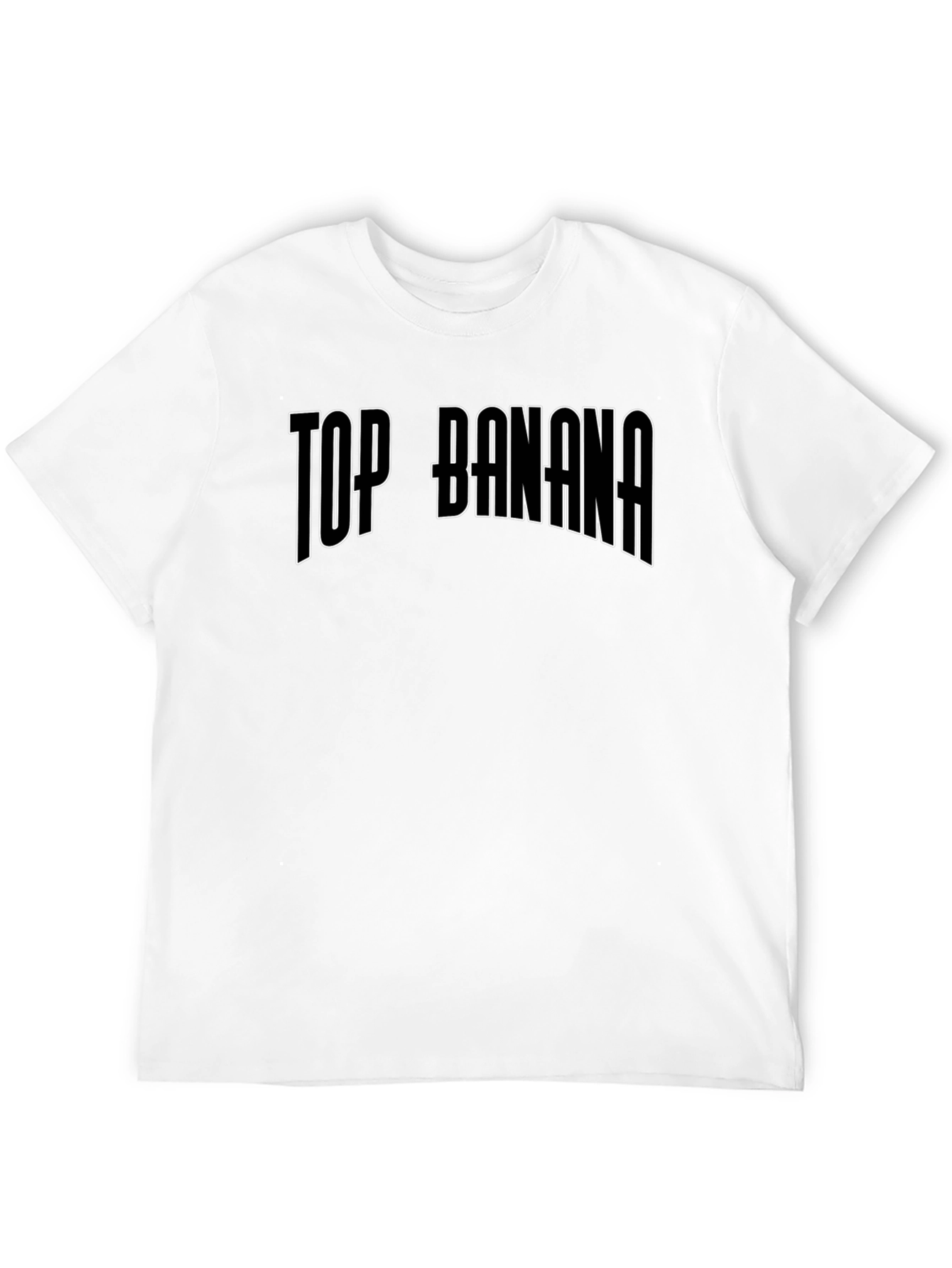 Top Banana Graphic T-Shirt - Black