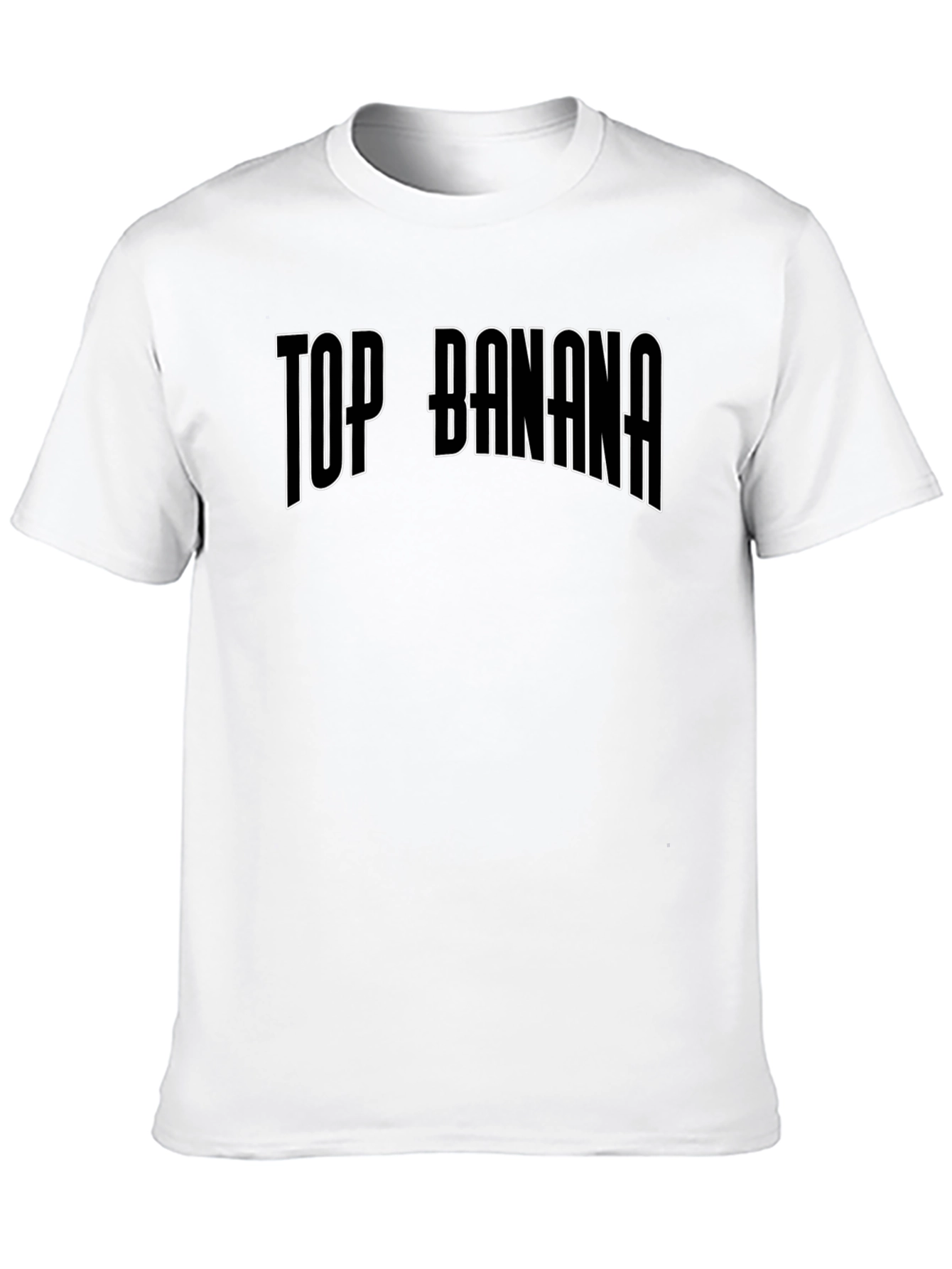 Top Banana Graphic T-Shirt - Black