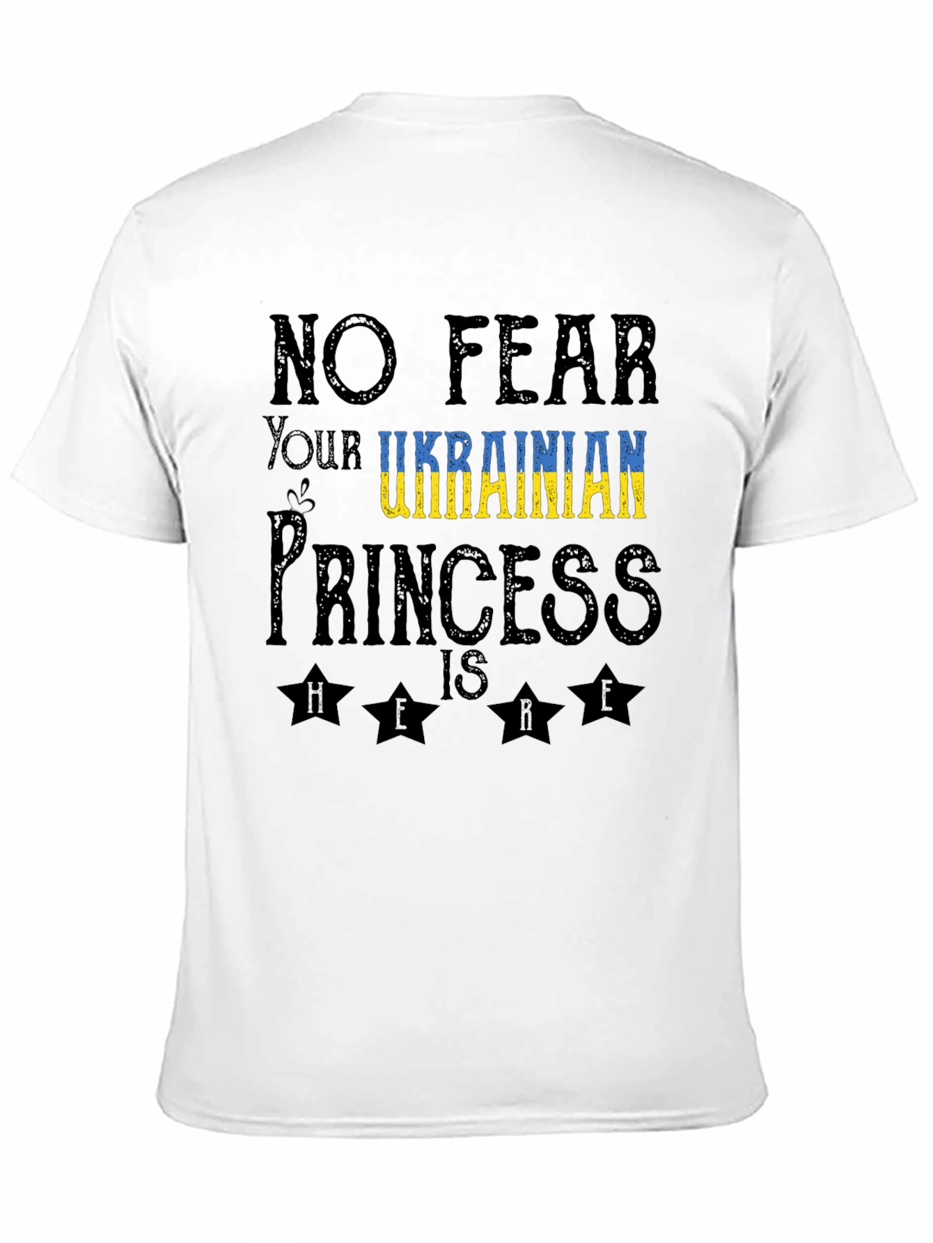 No Fear Ukrainian Princess Graphic Tee