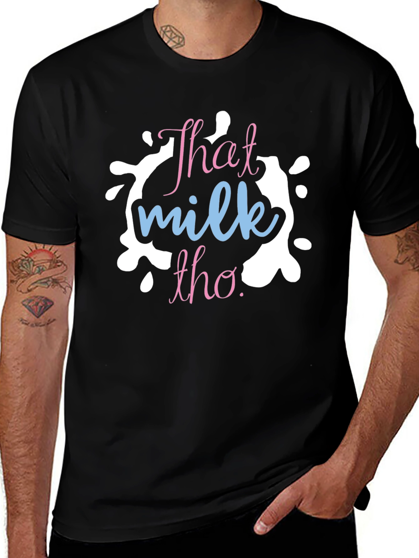 That Milk Tho T-Shirt - Trendy Graphic Tee