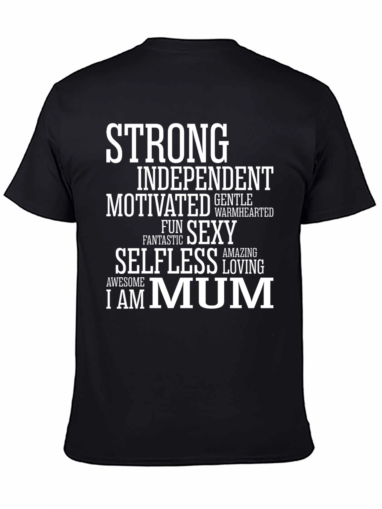 Strong Mum Graphic T-Shirt