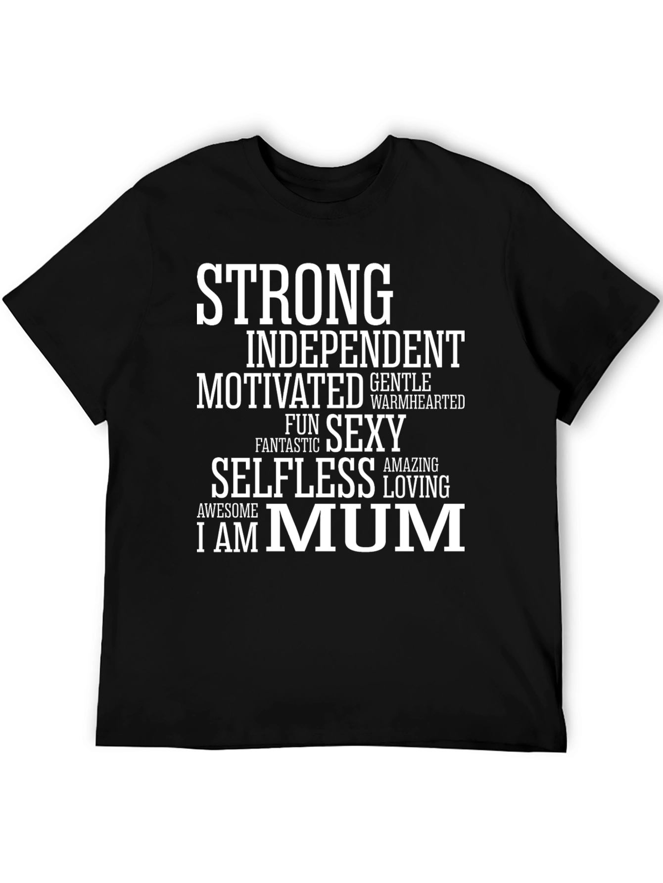 Strong Mum Graphic T-Shirt