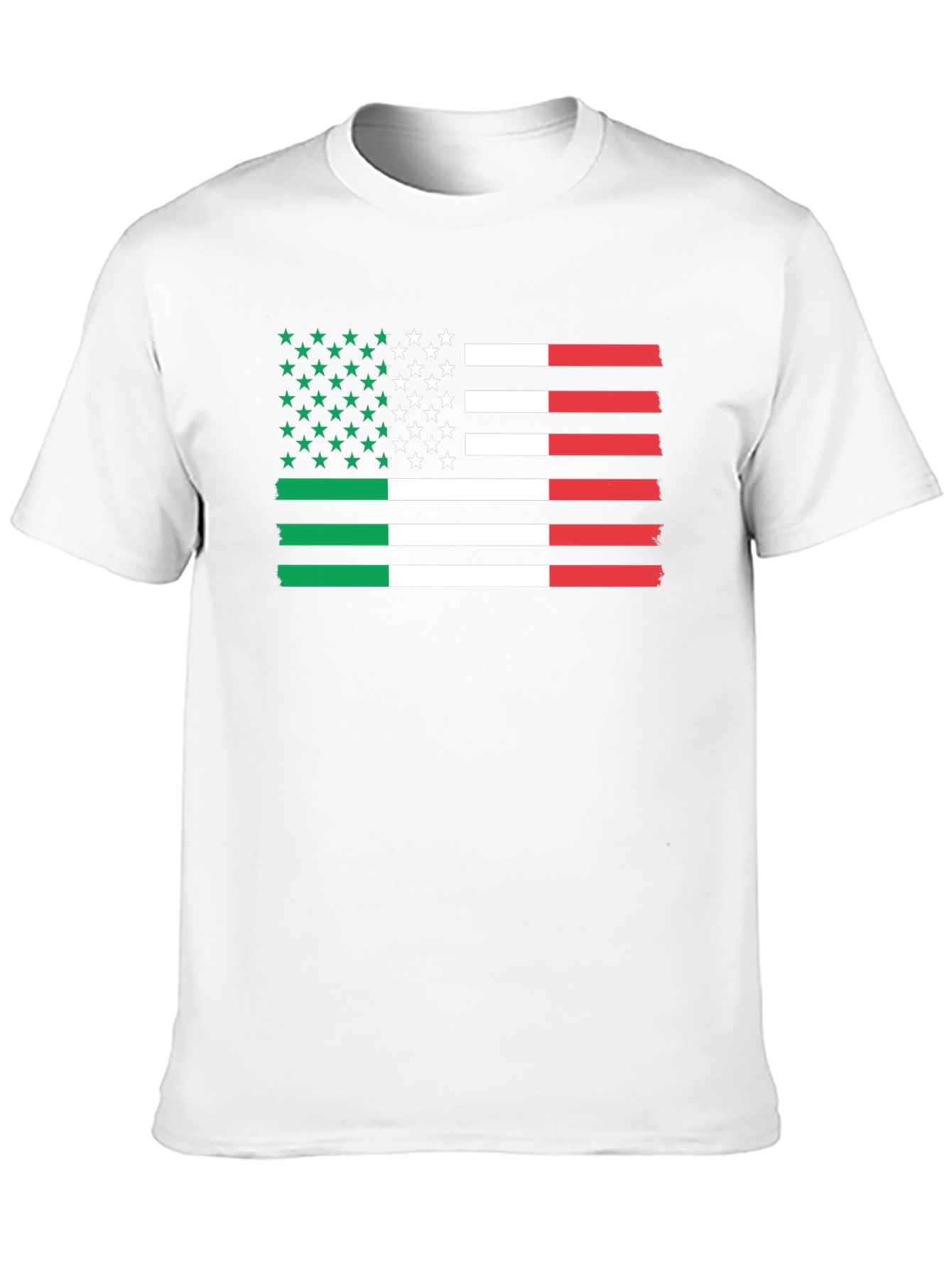 Italian American Flag T-Shirt