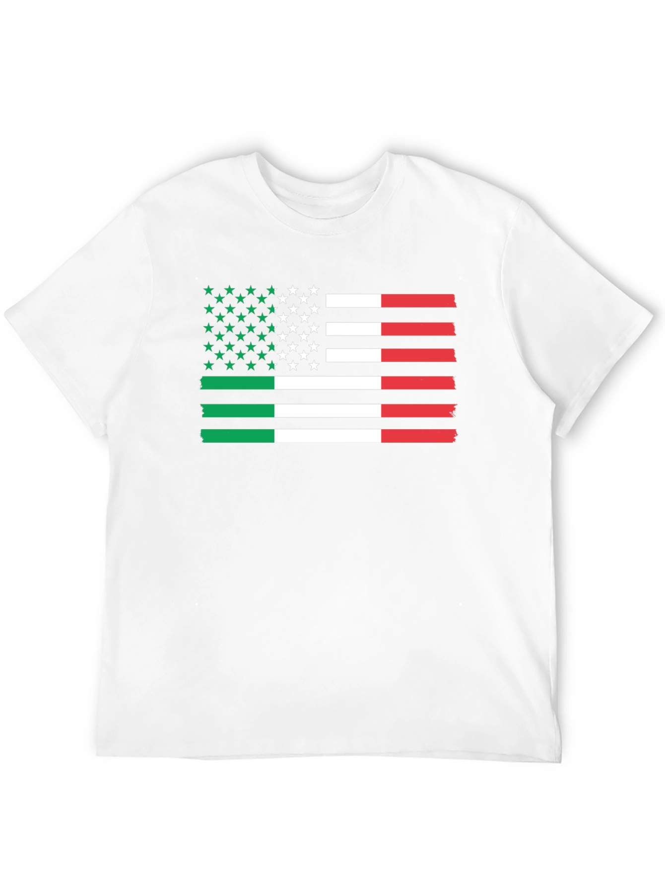 Italian American Flag T-Shirt