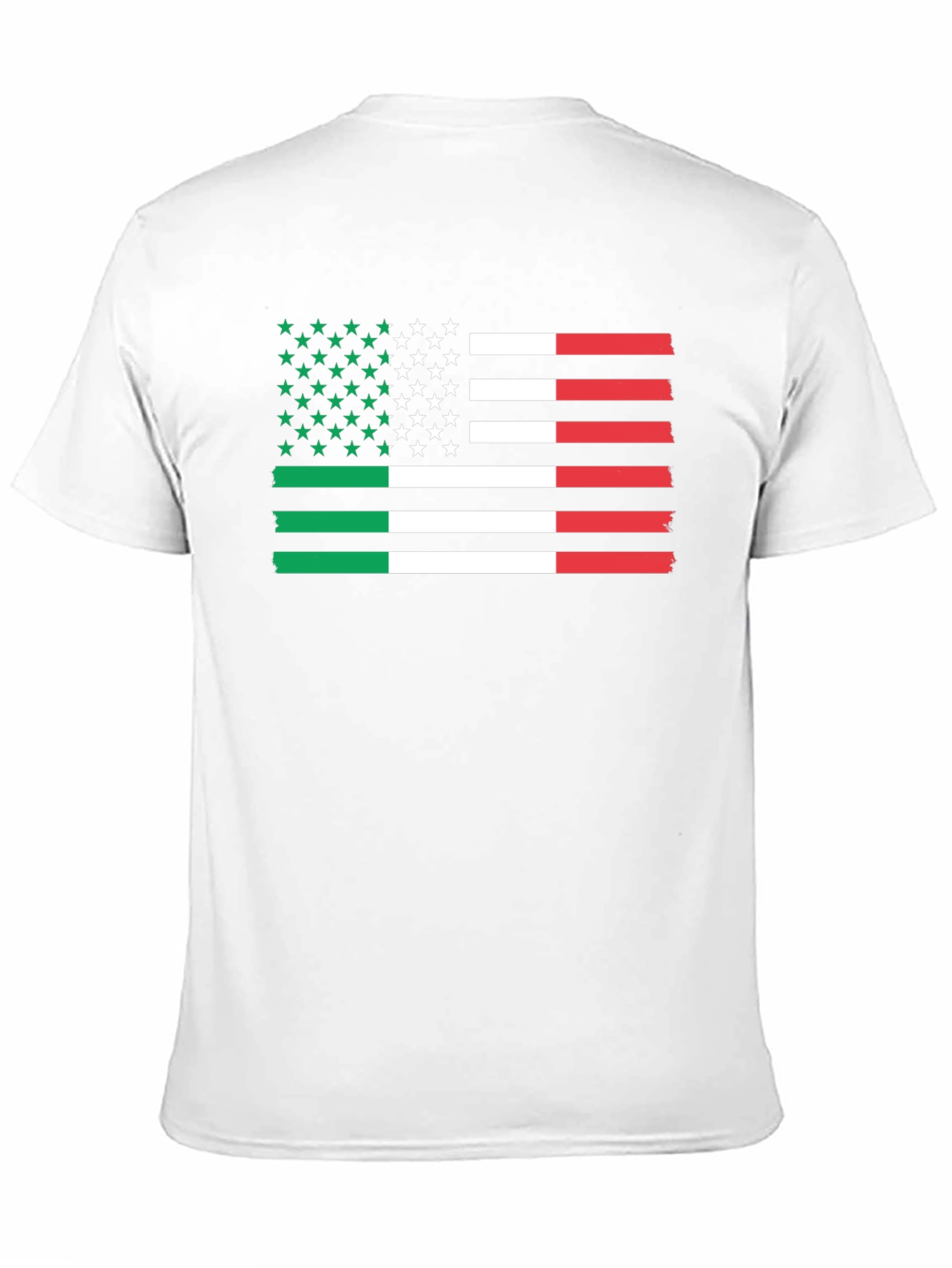 Italian American Flag T-Shirt