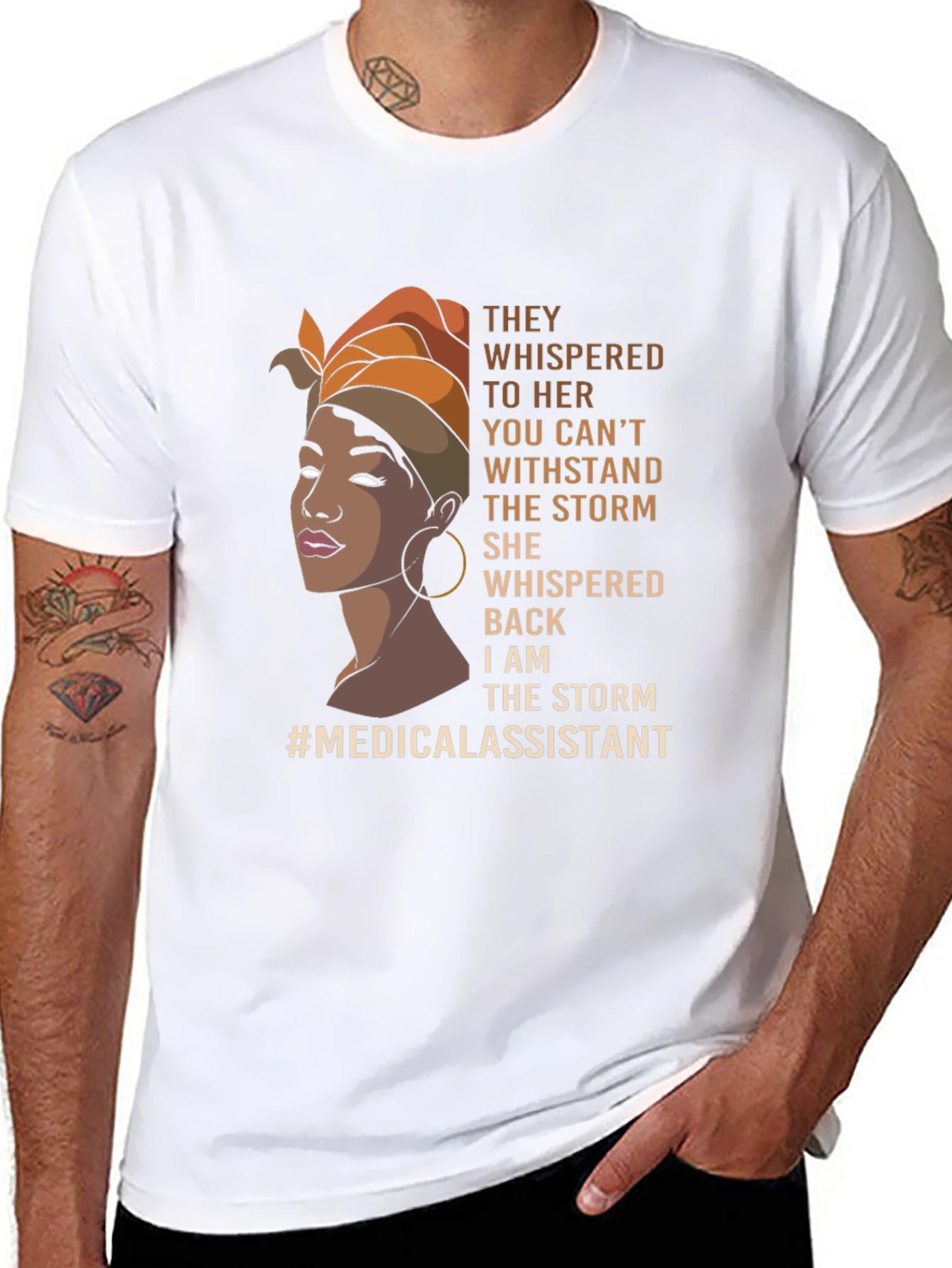 Medical Assistant Storm T-Shirt - Unisex Graphic Tee
