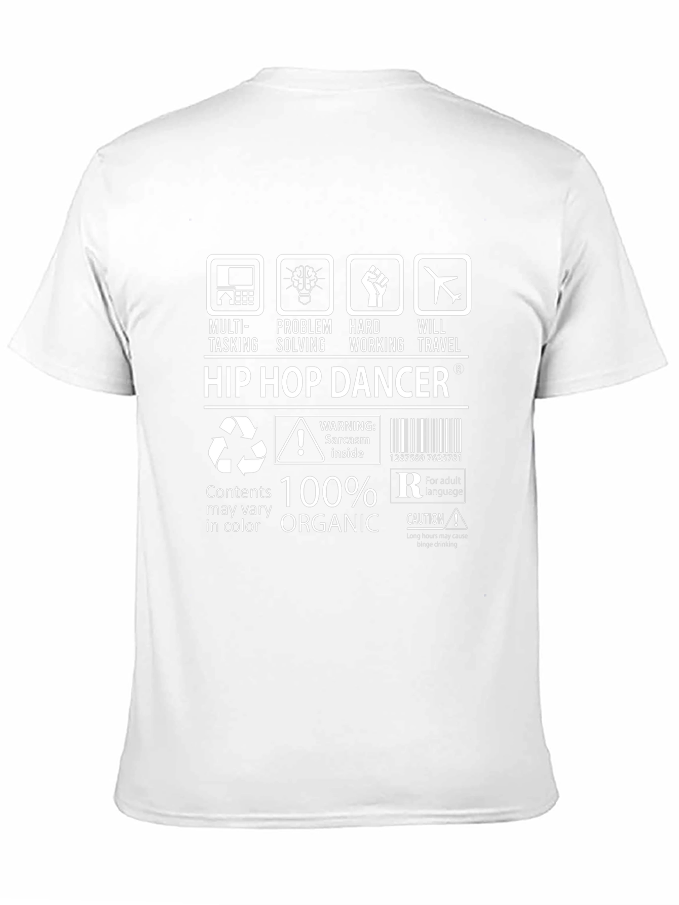 Hip Hop Dancer Organic Cotton T-Shirt