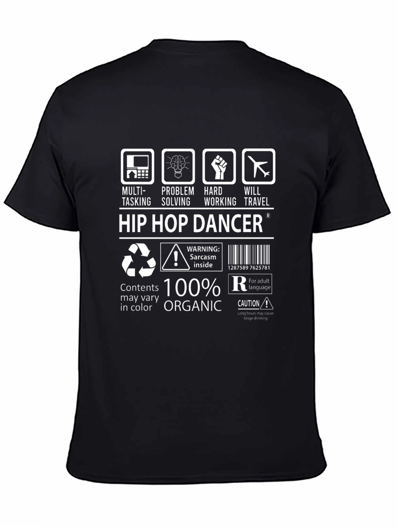 Hip Hop Dancer Organic Cotton T-Shirt