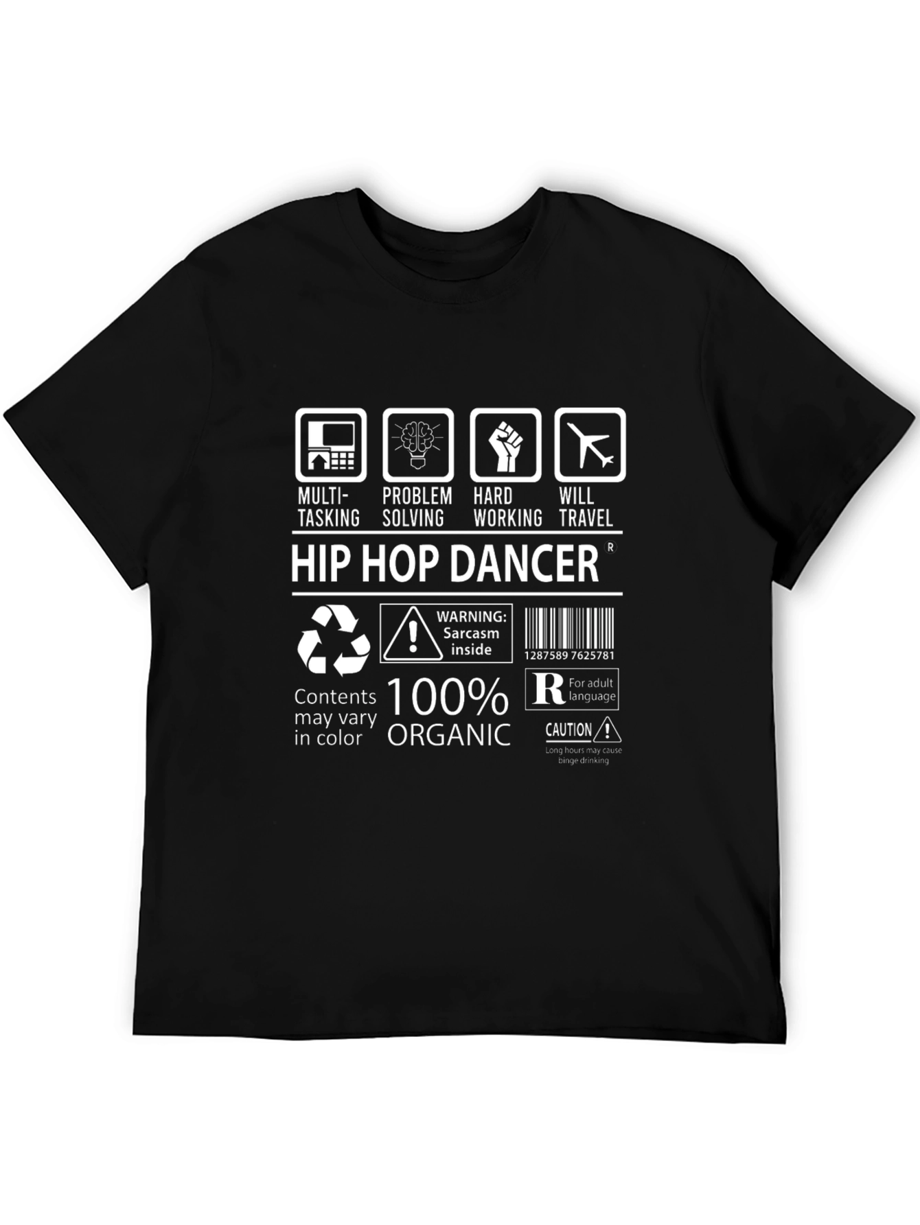 Hip Hop Dancer Organic Cotton T-Shirt