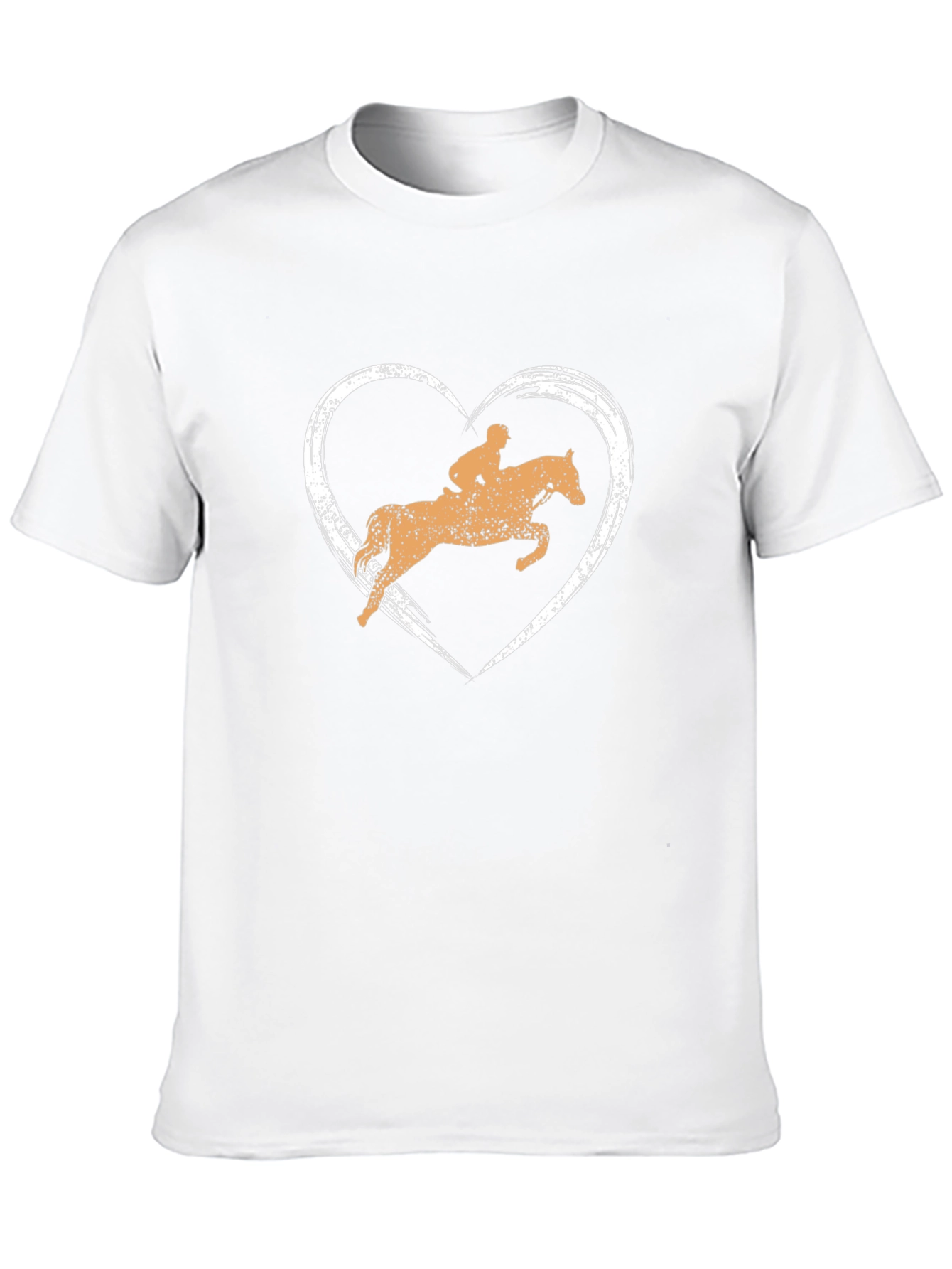 Equestrian Heart T-Shirt - Horse Lover Tee