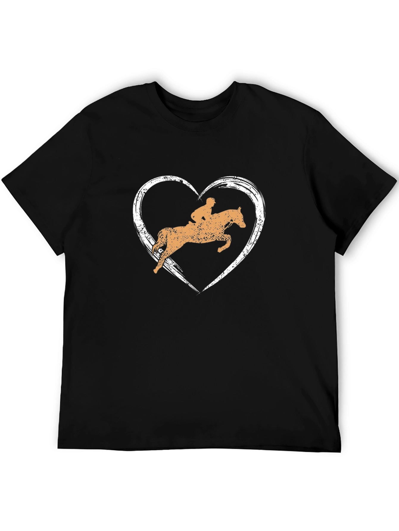 Equestrian Heart T-Shirt - Horse Lover Tee
