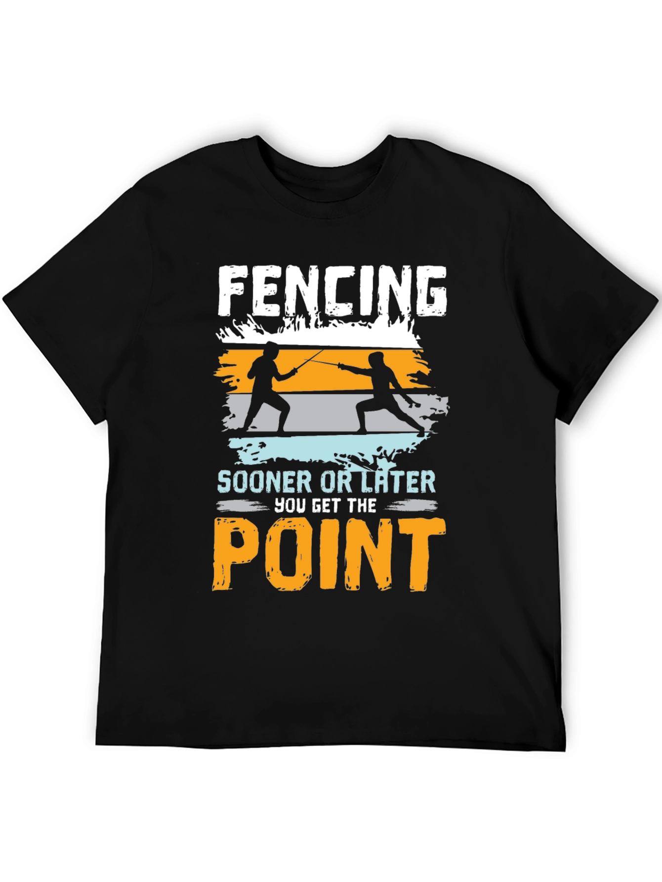 Fencing Point T-Shirt - Funny Fencer Tee
