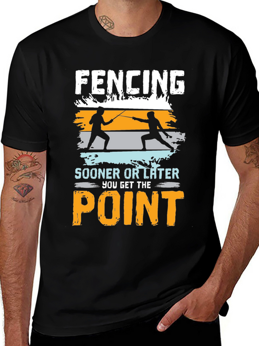 Fencing Point T-Shirt - Funny Fencer Tee