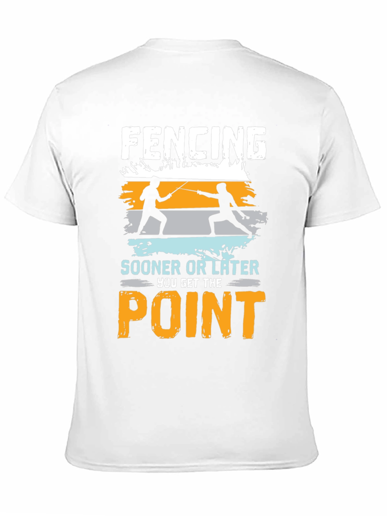 Fencing Point T-Shirt - Funny Fencer Tee