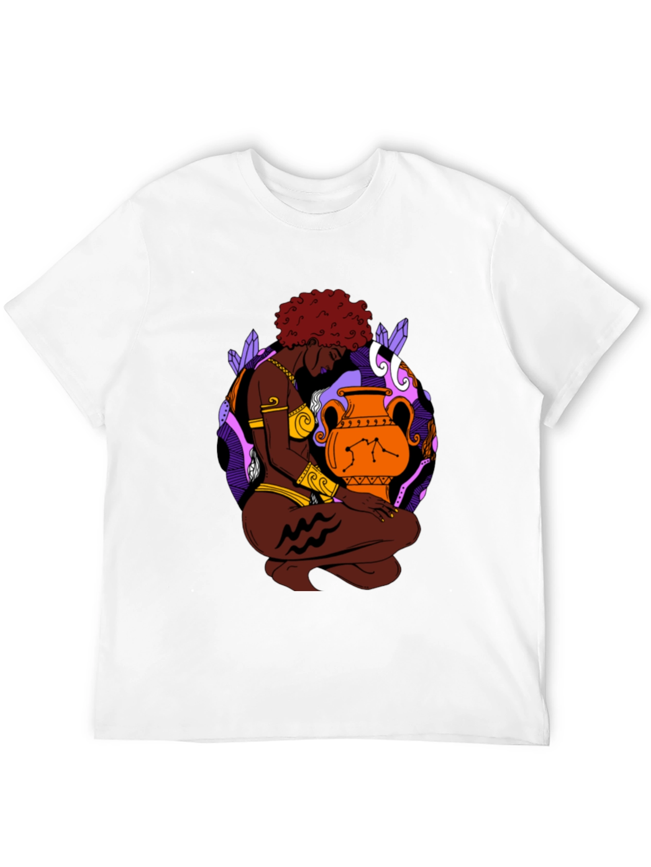 Aquarius Zodiac T-Shirt - Stylish Graphic Tee