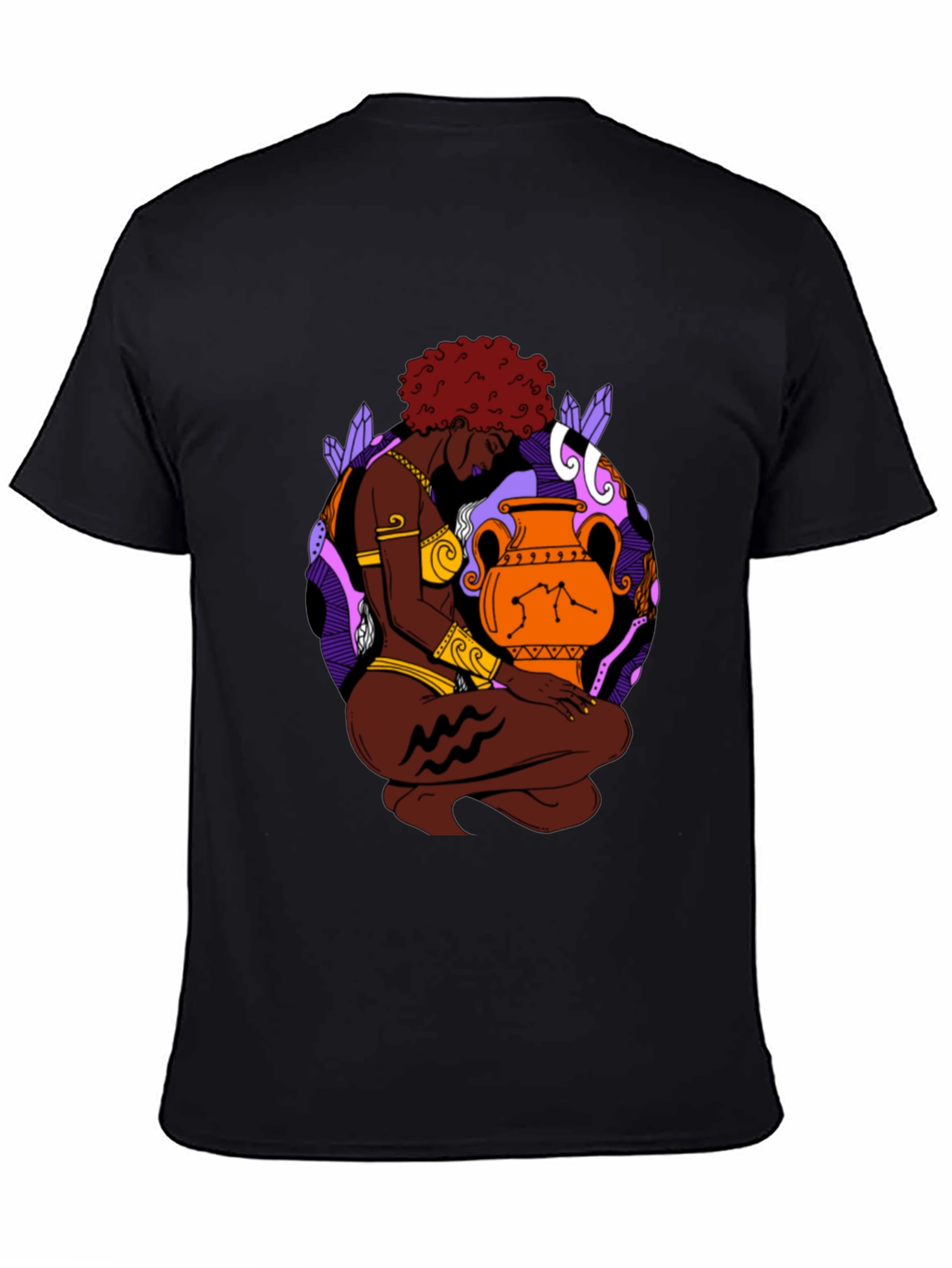 Aquarius Zodiac T-Shirt - Stylish Graphic Tee