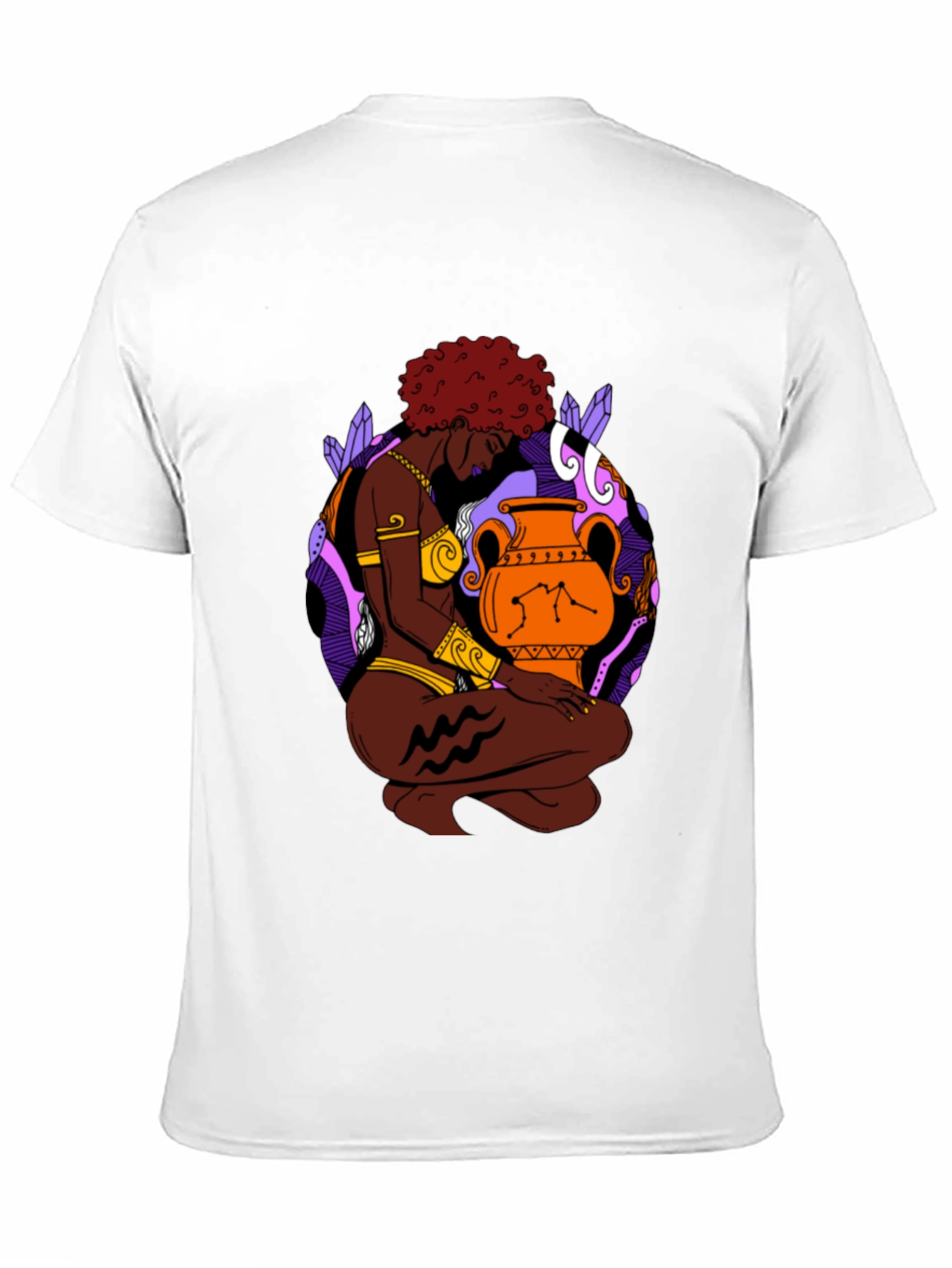 Aquarius Zodiac T-Shirt - Stylish Graphic Tee