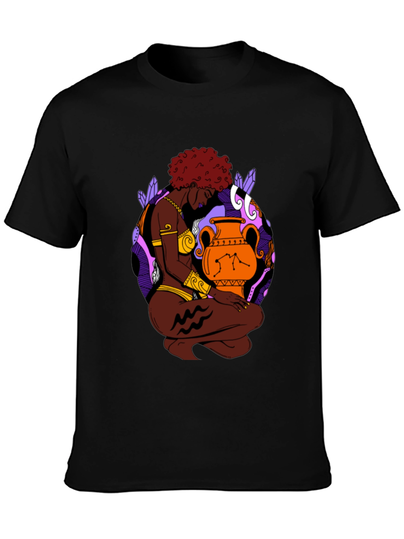 Aquarius Zodiac T-Shirt - Stylish Graphic Tee
