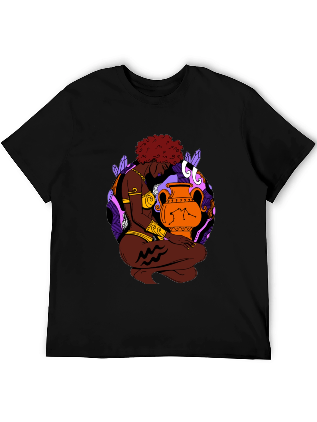 Aquarius Zodiac T-Shirt - Stylish Graphic Tee