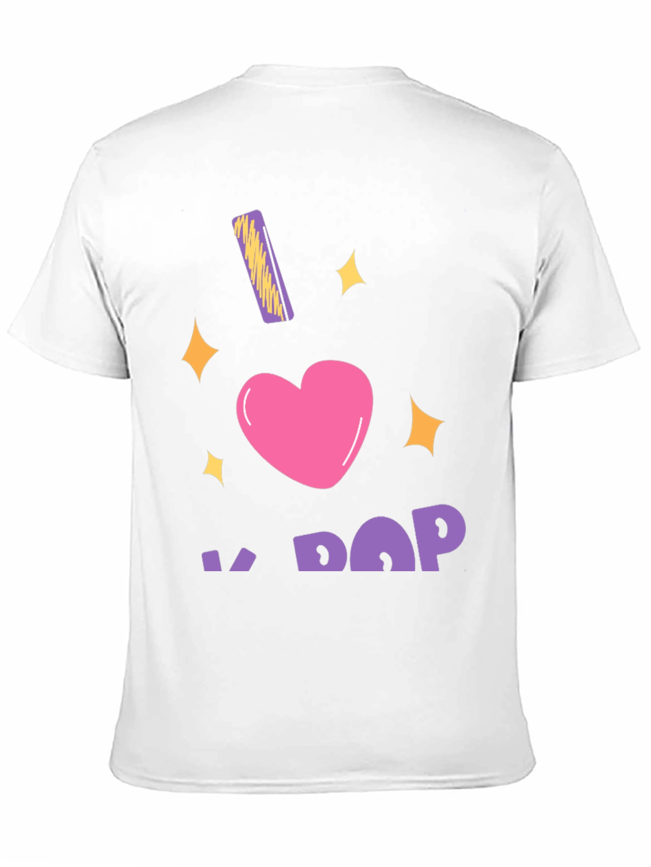 I Heart K-Pop Black T-Shirt