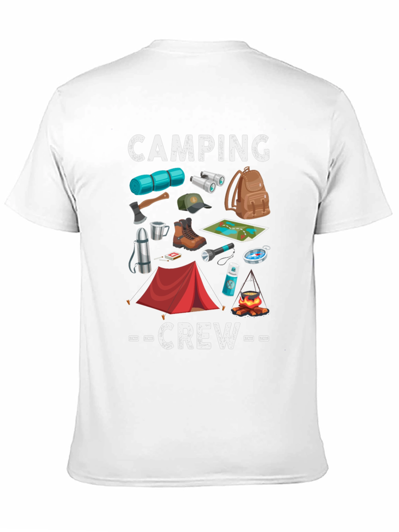 Camping Crew Graphic T-Shirt