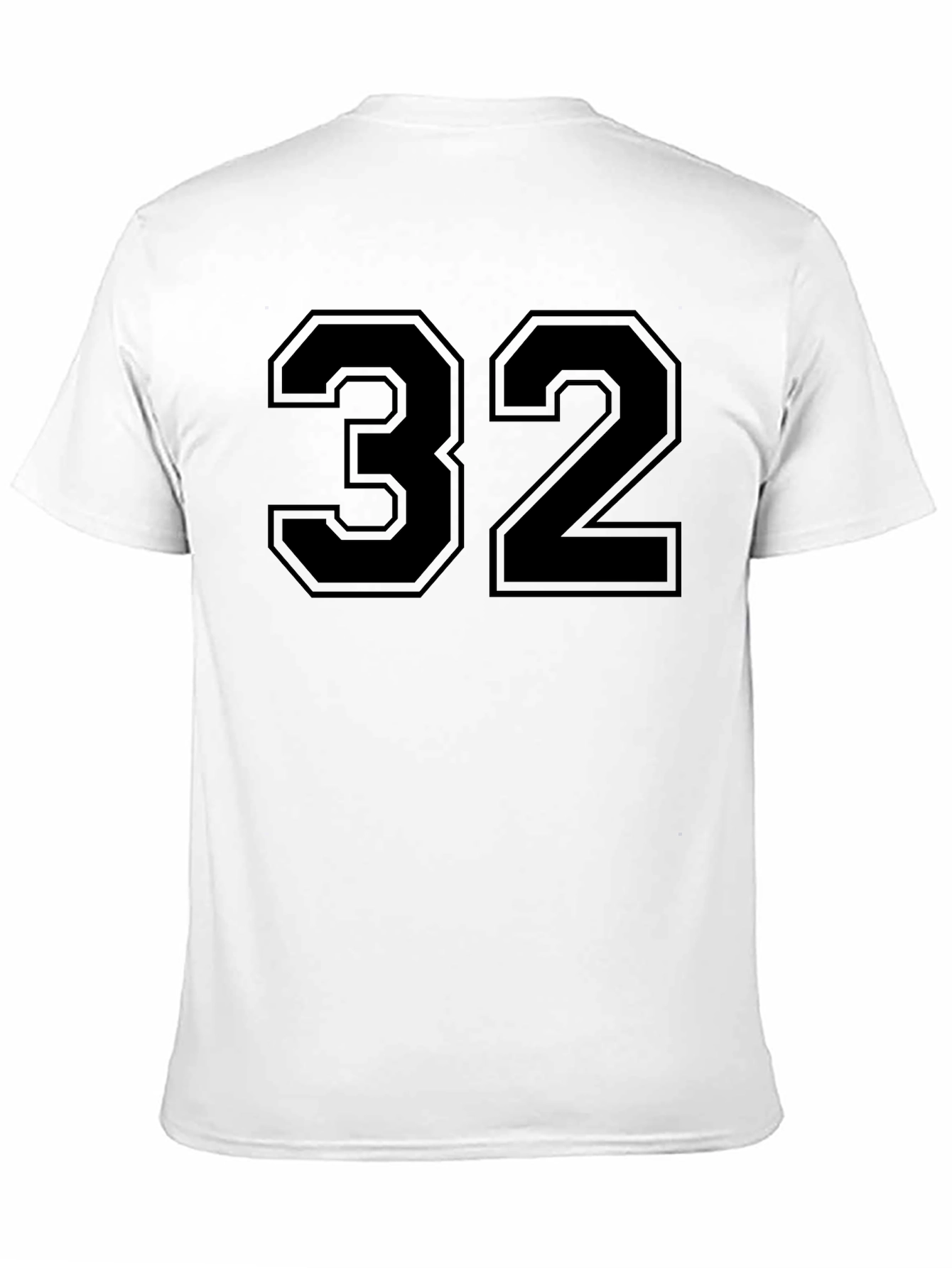 Number 32 Black Graphic Tee