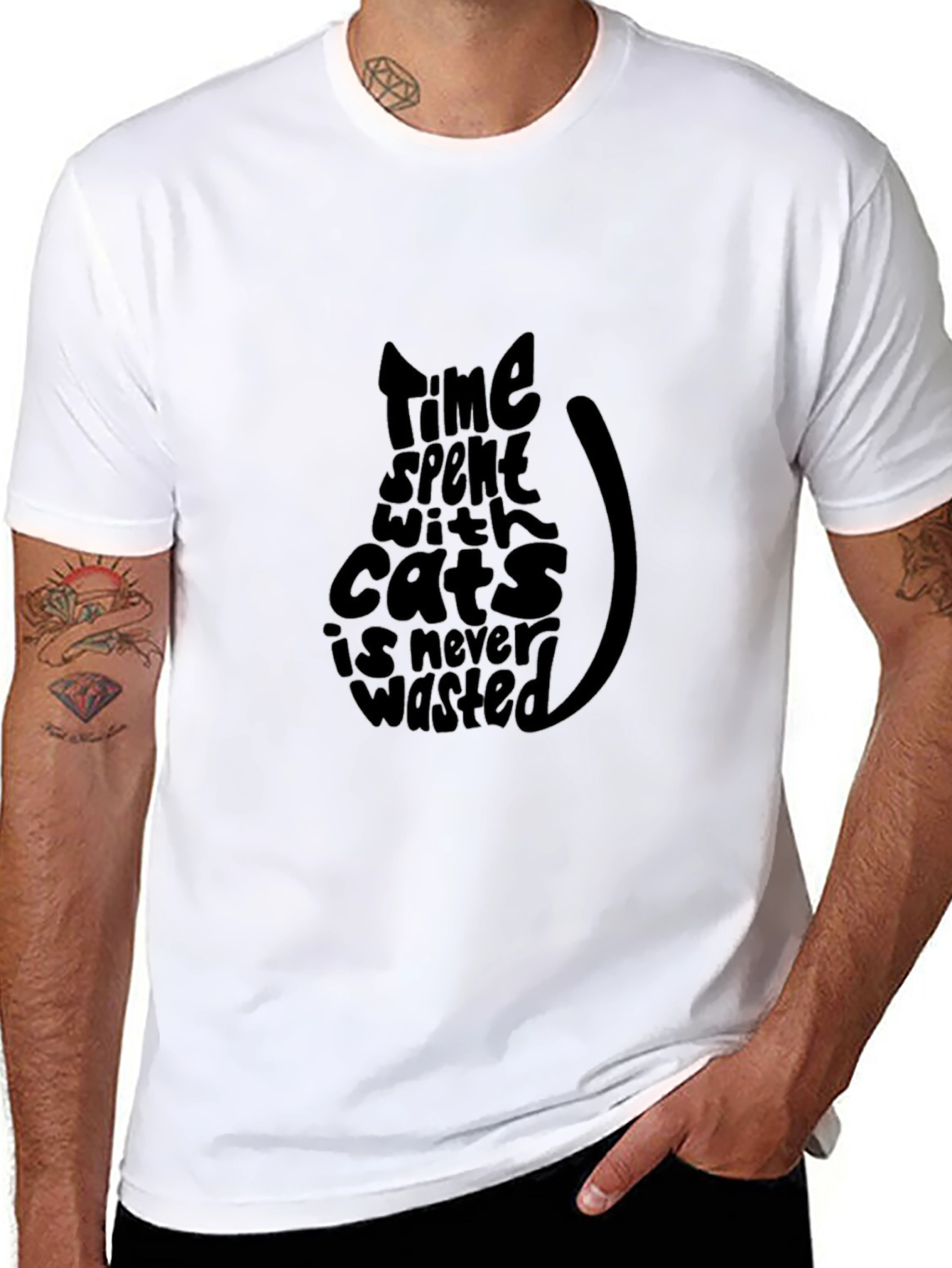 Time Spent with Cats T-Shirt