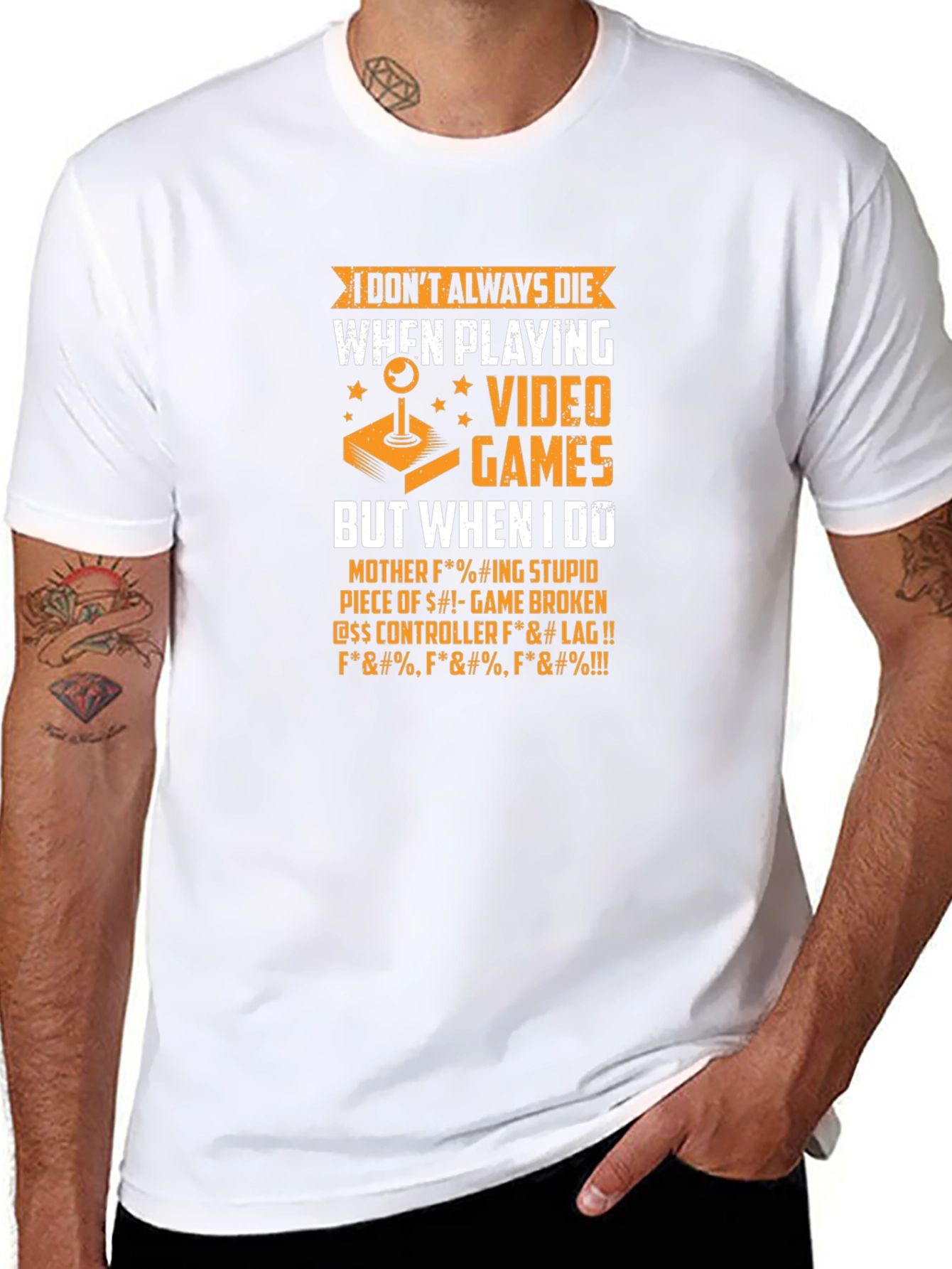 Gamer Humor T-Shirt - Video Game Death Quote
