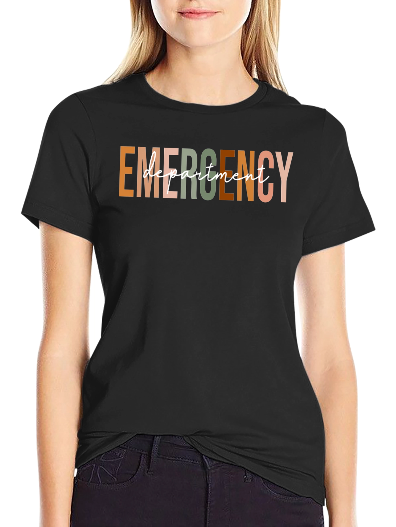 Emergency Department T-Shirt Black