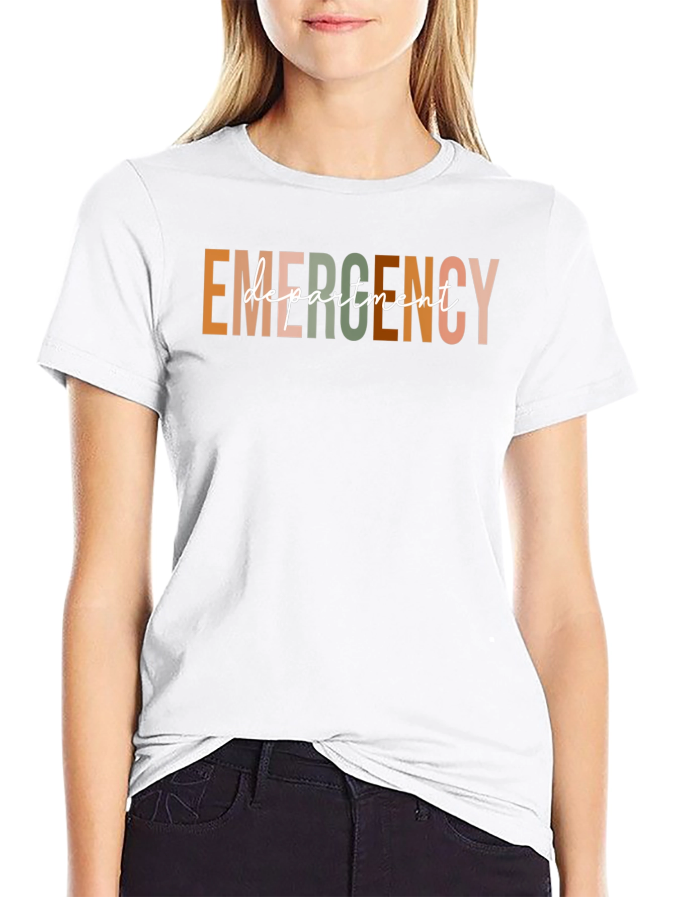 Emergency Department T-Shirt Black