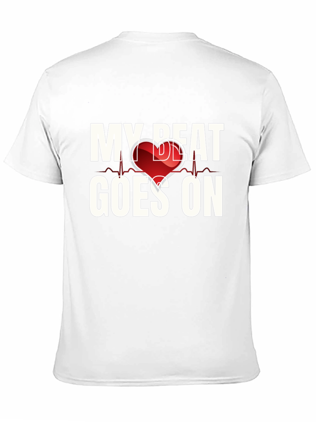 My Heart Beat Goes On Graphic T-Shirt