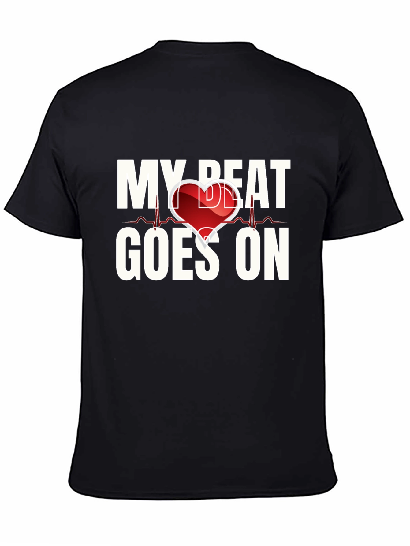 My Heart Beat Goes On Graphic T-Shirt
