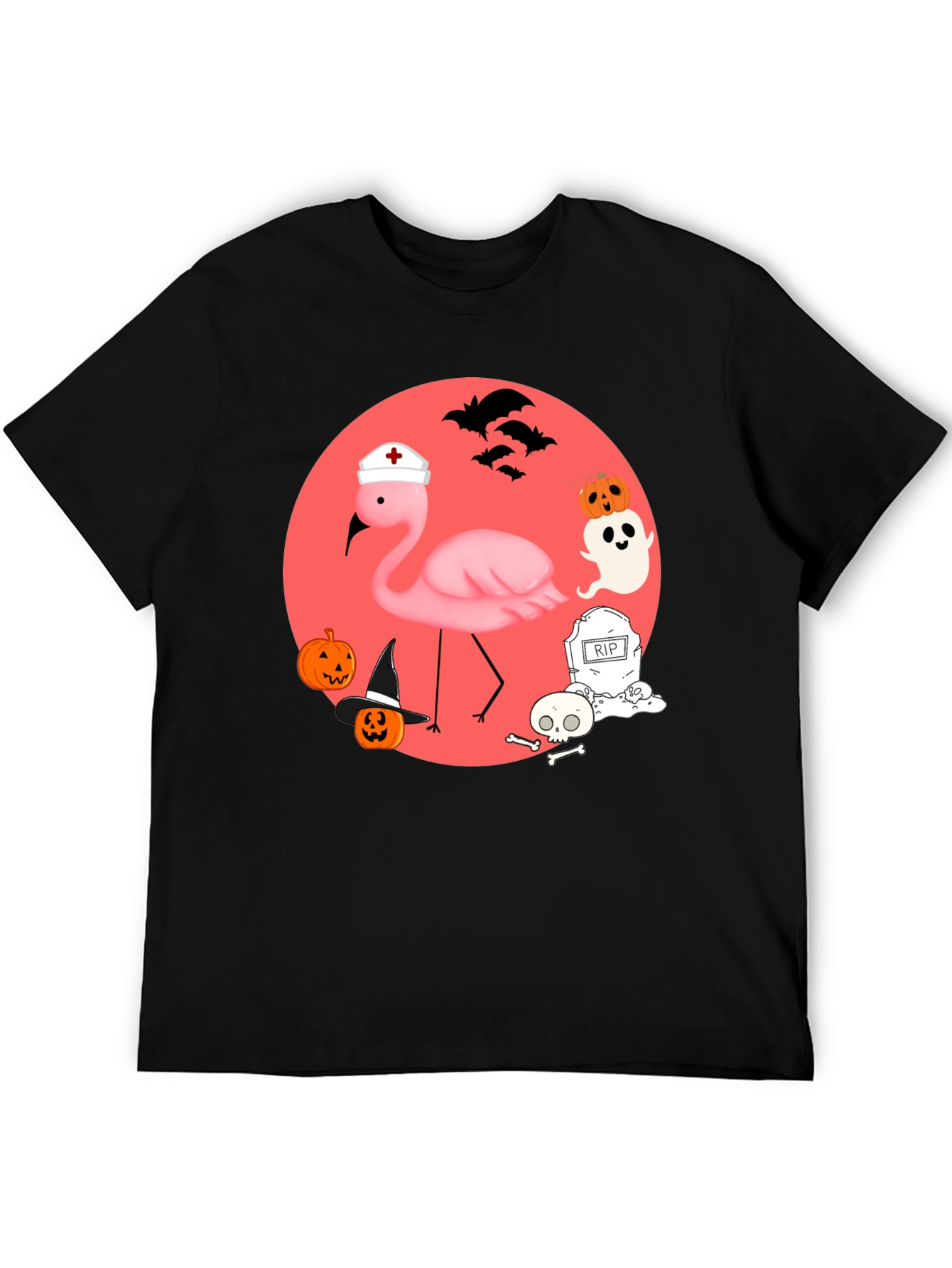 Halloween Flamingo T-Shirt